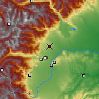 Nearby Forecast Locations - Turin - Map