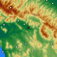 Nearby Forecast Locations - Florence - Map