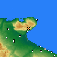 Nearby Forecast Locations - Monte Sant'Angelo - Map