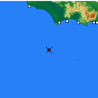 Nearby Forecast Locations - Ponza - Map