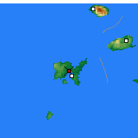 Nearby Forecast Locations - Lemnos - Map