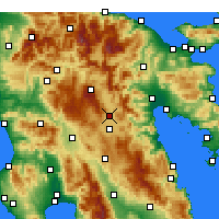 Nearby Forecast Locations - Tripoli - Map