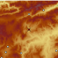 Nearby Forecast Locations - Çankırı - Map