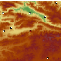 Nearby Forecast Locations - Tokat - Map