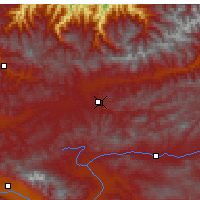 Nearby Forecast Locations - Bayburt - Map