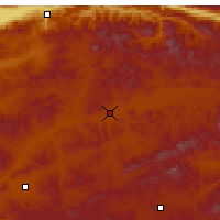 Nearby Forecast Locations - Sivas - Map