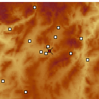 Nearby Forecast Locations - Ankara Central - Map