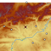 Nearby Forecast Locations - Adıyaman - Map