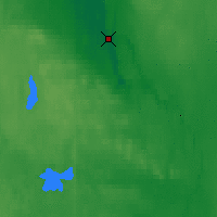 Nearby Forecast Locations - Turchasovo - Map