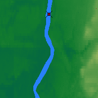 Nearby Forecast Locations - Vereschagino - Map