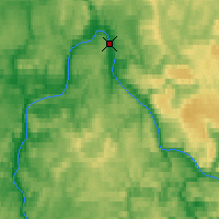 Nearby Forecast Locations - Kuz'movka - Map