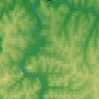 Nearby Forecast Locations - Olenyok - Map