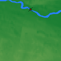 Nearby Forecast Locations - KhatyrykKhoma - Map