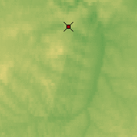 Nearby Forecast Locations - Mirny - Map