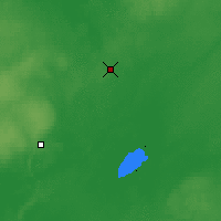 Nearby Forecast Locations - Gulbene - Map