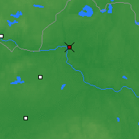 Nearby Forecast Locations - Verkhnyadzvinsk - Map