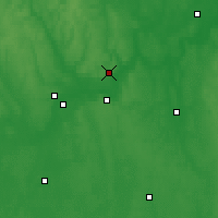 Nearby Forecast Locations - Vladimir - Map