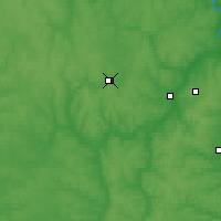 Nearby Forecast Locations - Sukhinichi - Map