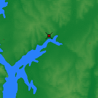 Nearby Forecast Locations - Dimitrovgrad - Map