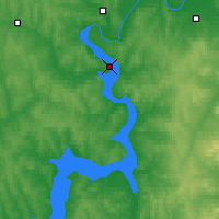 Nearby Forecast Locations - Okhansk - Map