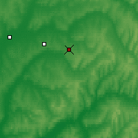 Nearby Forecast Locations - Chelno-Vershinsky - Map