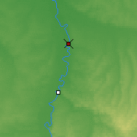 Nearby Forecast Locations - Borisovka - Map