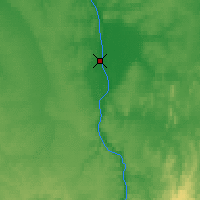 Nearby Forecast Locations - Kazachinskoe - Map