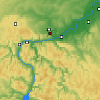 Nearby Forecast Locations - Krasnoyarsk - Map