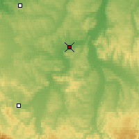 Nearby Forecast Locations - Irbeyskoye - Map