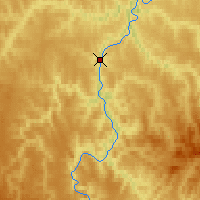 Nearby Forecast Locations - Suon-Tit - Map