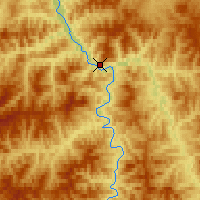 Nearby Forecast Locations - Ust'-Njukzha - Map