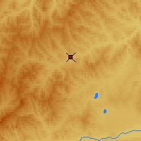 Nearby Forecast Locations - Aginskoye - Map