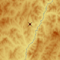 Nearby Forecast Locations - Nerchinsky Zavod - Map