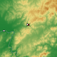 Nearby Forecast Locations - Oblutschje - Map