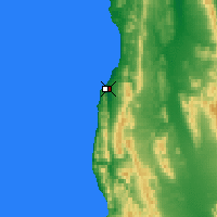 Nearby Forecast Locations - Alexandrovsk-Sakhalinsky - Map