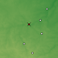 Nearby Forecast Locations - Zhytomyr - Map