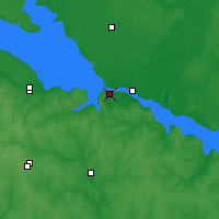 Nearby Forecast Locations - Svitlovodsk - Map