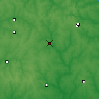 Nearby Forecast Locations - Kropyvnytskyi - Map