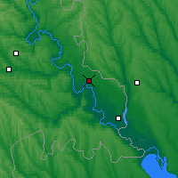 Nearby Forecast Locations - Tiraspol - Map