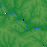 Nearby Forecast Locations - Kazanskaya - Map