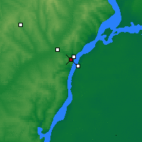 Nearby Forecast Locations - Kamyshin - Map