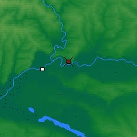 Nearby Forecast Locations - Konstantinovsk - Map