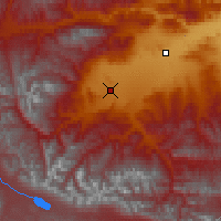 Nearby Forecast Locations - Ergi-Barlyk - Map