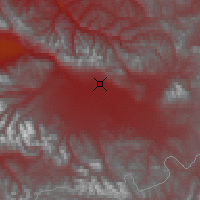 Nearby Forecast Locations - Kosh-Agach - Map