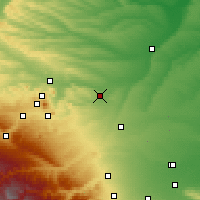 Nearby Forecast Locations - Georgiyevsk - Map