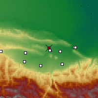 Nearby Forecast Locations - Grozny - Map