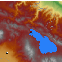 Nearby Forecast Locations - Lake Sevan - Map