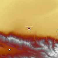 Nearby Forecast Locations - Lugovoj - Map