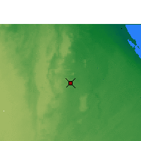 Nearby Forecast Locations - Al Ahsa - Map