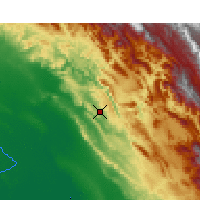 Nearby Forecast Locations - Masjed Soleyman - Map